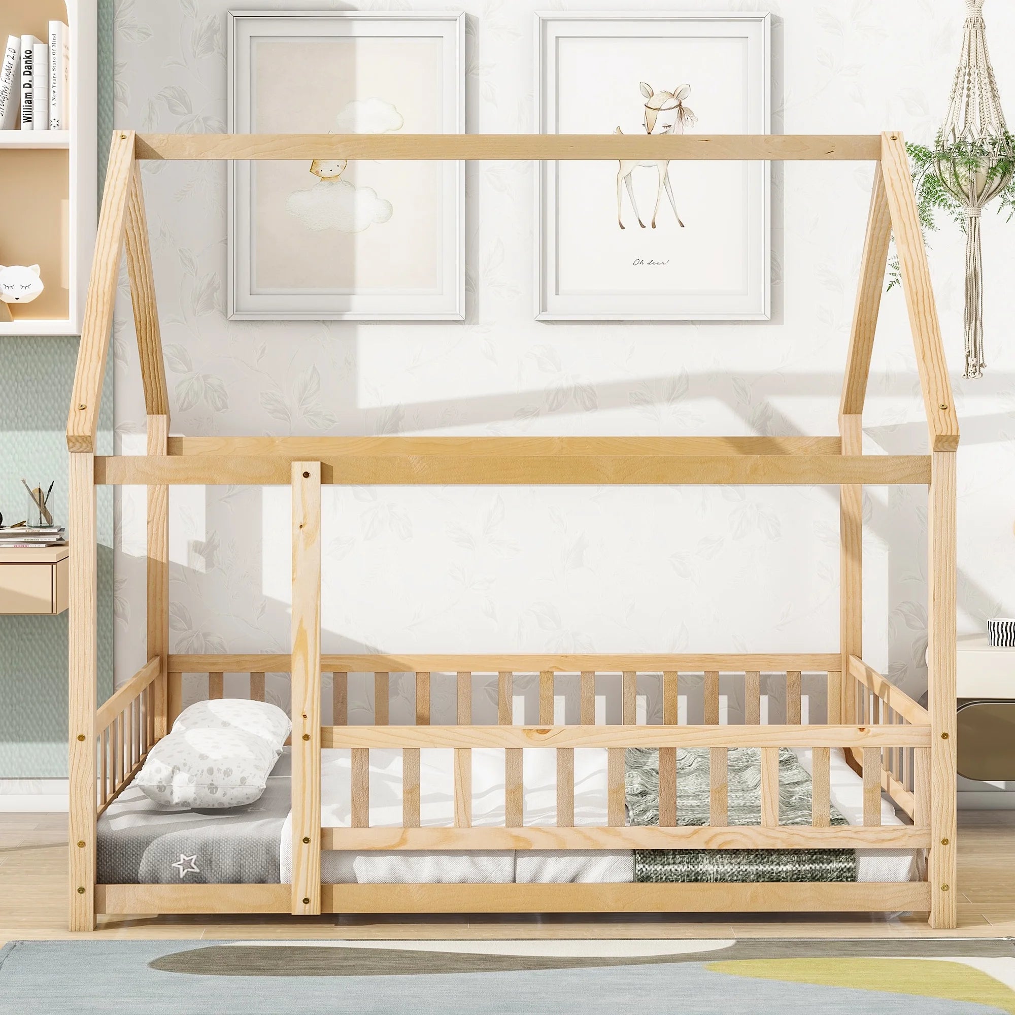 Natural Floor Bed